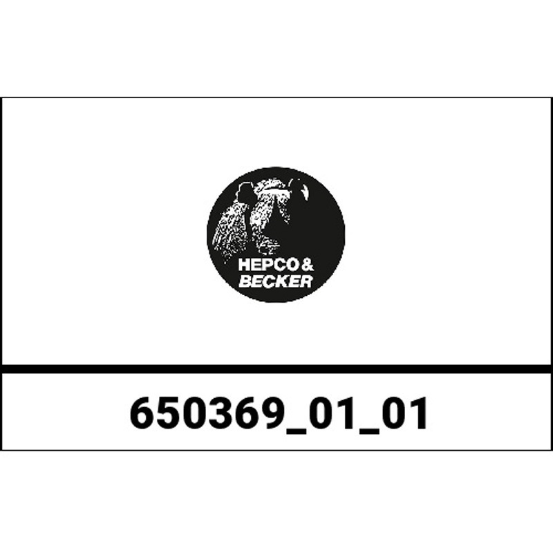 650369 01 01 チューブトップケースキャリア ブラック Suzuki GSX-R 750 W 1993 1個 HEPCO&BECKER (ヘプコ&ベッカー) 【通販モノタロウ】