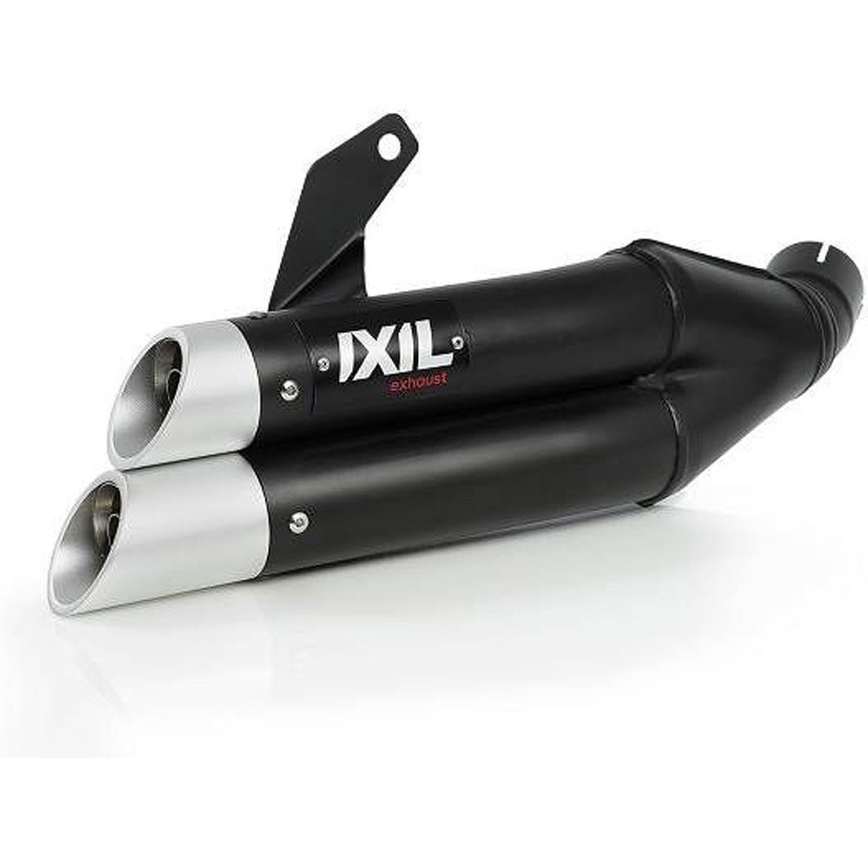 XS 8323 XB デュアルハイパーロー XL ブラック L3XB IXIL (イクシルサイレンサー) 適合車種SUZUKI INAZUMA GW 250 (2012-2015)   XS 8323 XB