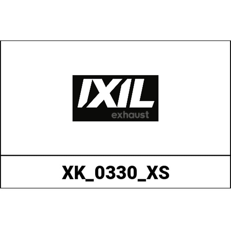 XK 0330 XS デュアルハイパーロー XXL - スリップオン L5X IXIL (イクシルサイレンサー) 適合車種KYMCO XCITING 300