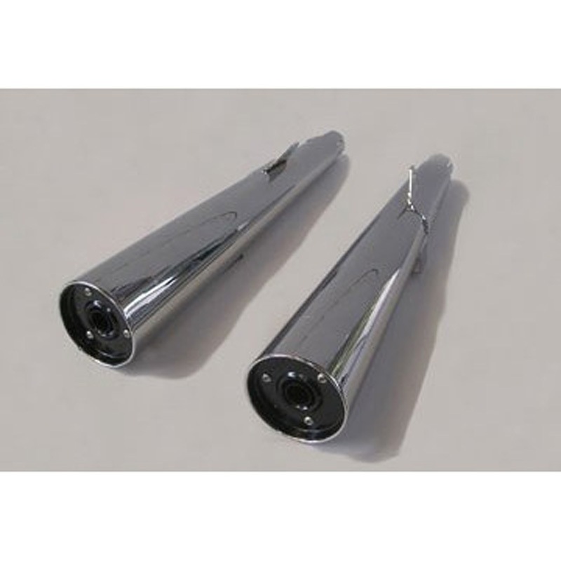 H/2090/BC デュアルマフラー Marvi クロム Honda VF 750 CUSTOM 86 1個 Marving Exhaust (マービングエキゾースト) 【通販モノタロウ】