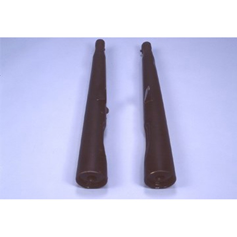 K/2024/NC デュアルマフラー Marvi ブラック Kawasaki Z 550 GP UNI-TRAK 1個 Marving Exhaust (マービングエキゾースト) 【通販モノタロウ】