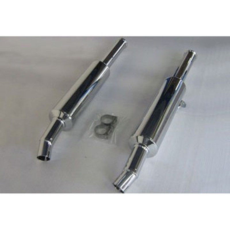 H/2106/BC デュアルマフラー Master クロム Honda GL 1500 GOLDWING 1個 Marving Exhaust (マービングエキゾースト) 【通販モノタロウ】