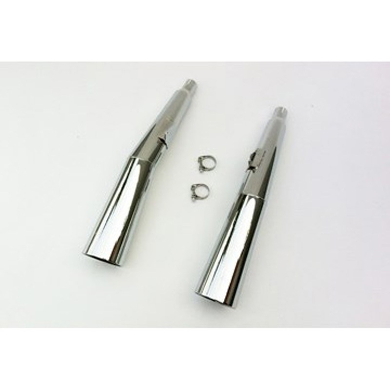 H/2026/BC デュアルマフラー Master クロム Honda VF 750 S 1個 Marving Exhaust (マービングエキゾースト) 【通販モノタロウ】