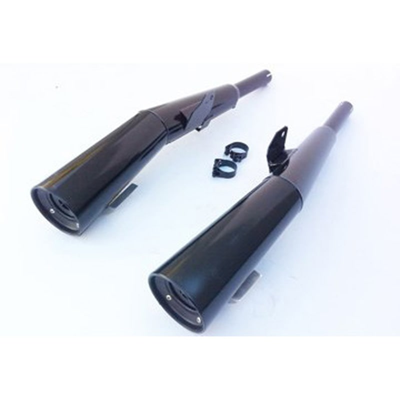K/2004/NC デュアルマフラー Master ブラック Marving Exhaust (マービングエキゾースト) 適合車種Kawasaki Z 1000 R (1983-1983) Z 1100 GP I-II