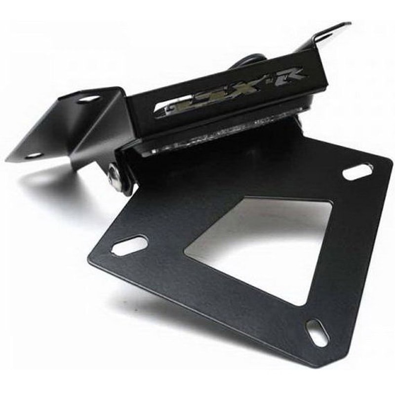 SGSXR600-022 ナンバープレートブラケット (2008-2010)， ステンレスブラック Powder-Coated 1個 BODIS (ボディス) 【通販モノタロウ】