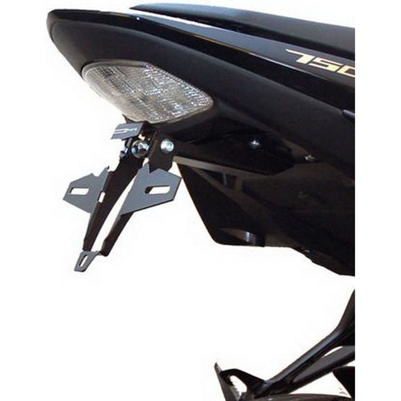 SGSR750-003 ナンバープレートブラケット ステンレスブラック Powder-Coated BODIS (ボディス) 適合車種SUZUKI GSX-S750 -GSR750 (2011-2016)