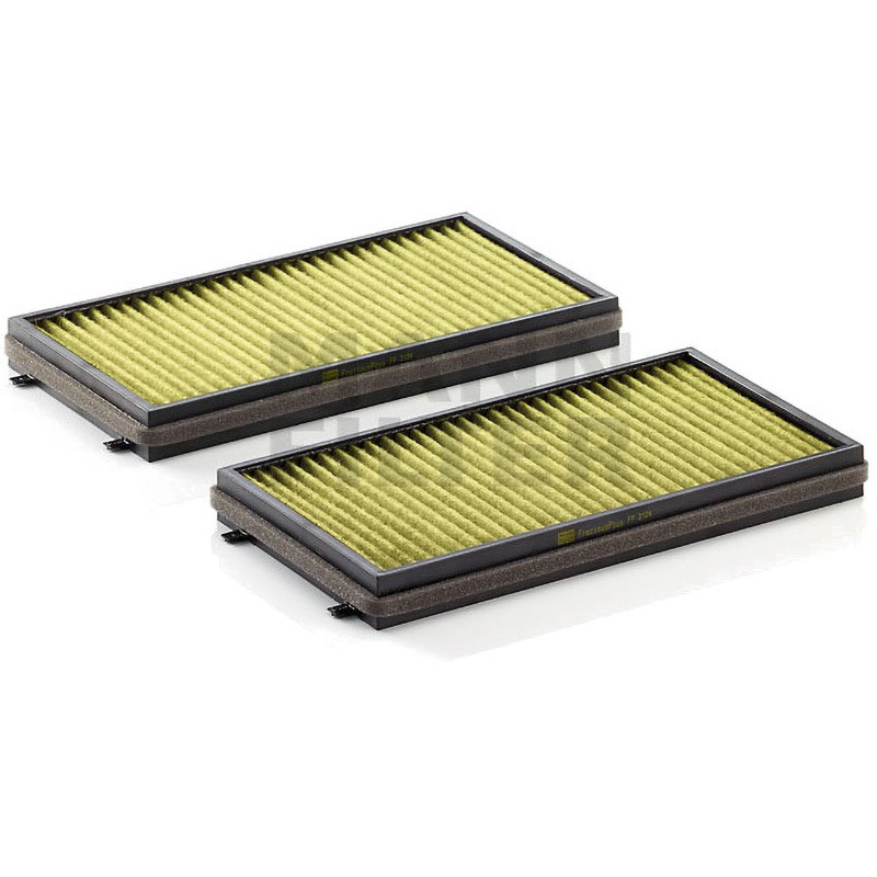 FP3124-2 輸入車用キャビンフィルター フレシャスプラス 1セット(2個) MANN-FILTER 【通販モノタロウ】