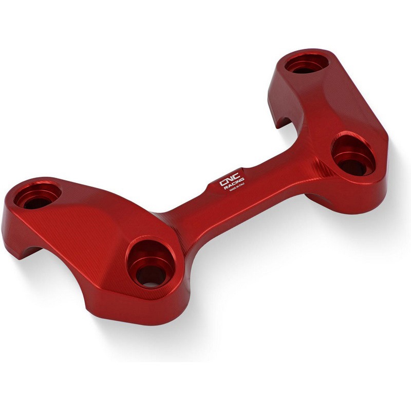 RM254R ハンドルバー top clamp Ducati Hypermotard 950 CNC Racing (シーエヌシーレーシング) レッド色   RM254R