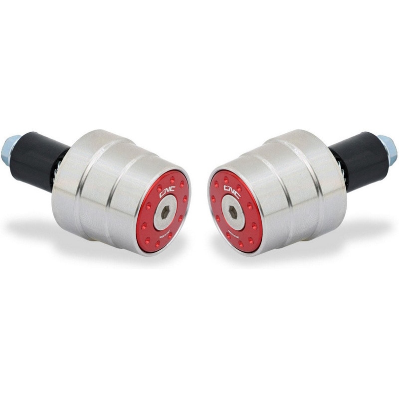 CM431SR ハンドルバーエンド Stainless Steel BI-COLOR 1個 CNC Racing (シーエヌシーレーシング) 【通販モノタロウ】