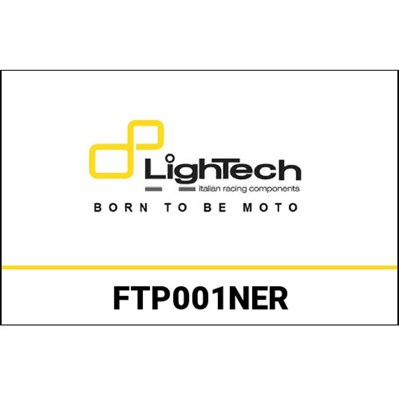 FTP001NER フットレストペグ (COUPLE) LIGHTECH (ライテック) ブラック色   FTP001NER