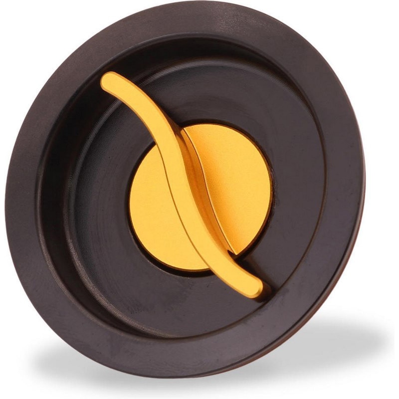 TSU02BG フューエルタンクキャップ - ファーストオープンプラグ BICOLOR ブラック/Gold 1個 CNC Racing (シーエヌシーレーシング) 【通販モノタロウ】