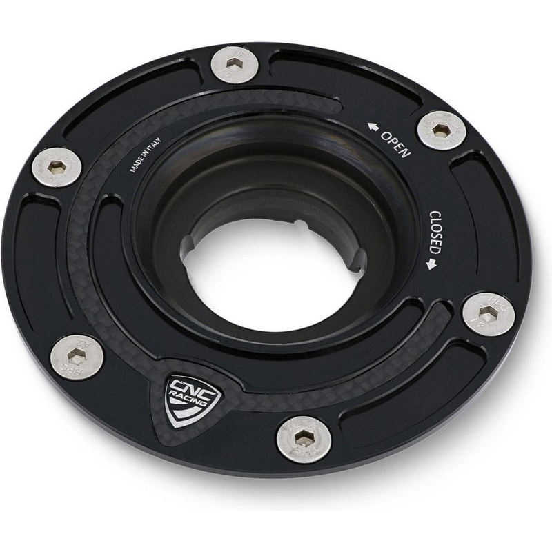 TSB02B フューエルタンクキャップ - flange カーボン 1個 CNC Racing (シーエヌシーレーシング) 【通販モノタロウ】