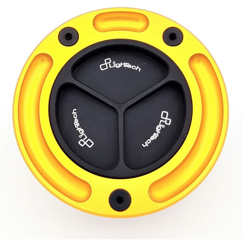 TF14N/O フューエルタンクキャップ スピンロッキング LIGHTECH (ライテック) ブラック-ゴールド色 29,980円