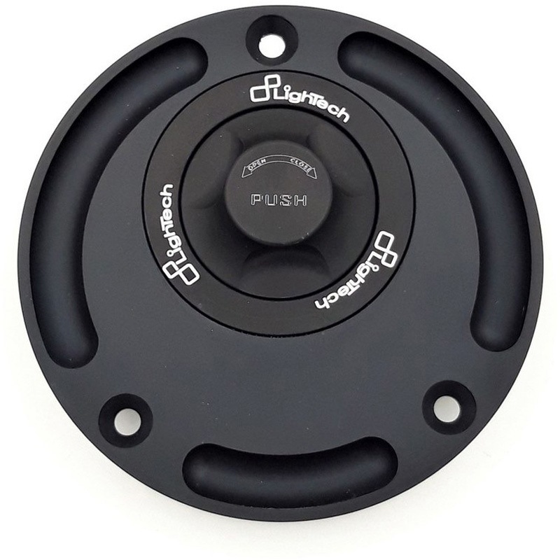 TR18N/N フューエルタンクキャップ ラピッドロッキング LIGHTECH (ライテック) 適合車種HONDA CBR1000RR (2012-2016) ブラック-ブラック色