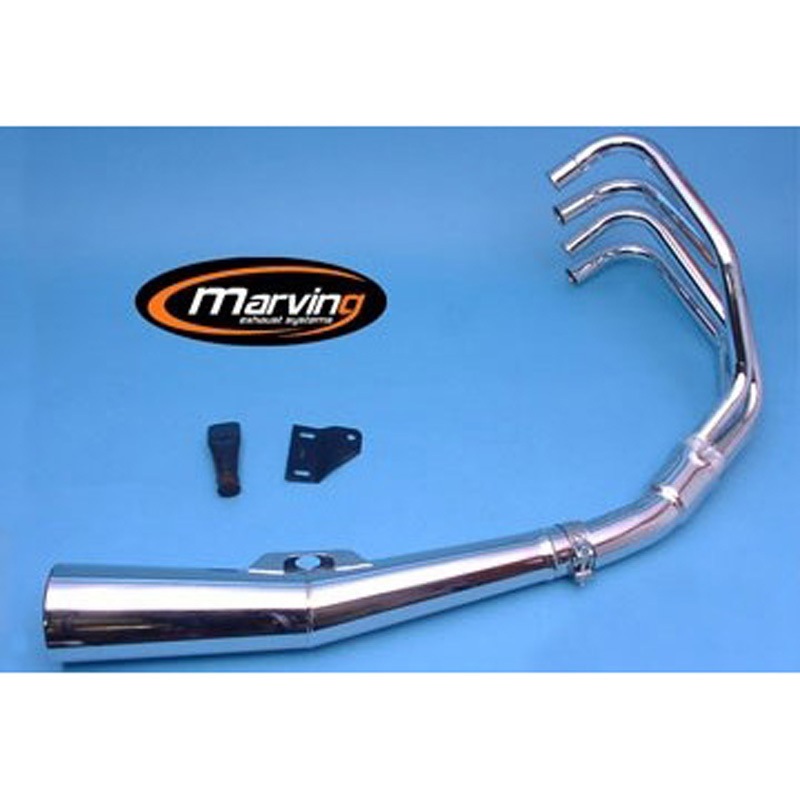H/3302/BC フルシステム 4/1 Master クロム Honda CB 500 FOUR 1個 Marving Exhaust (マービングエキゾースト) 【通販モノタロウ】