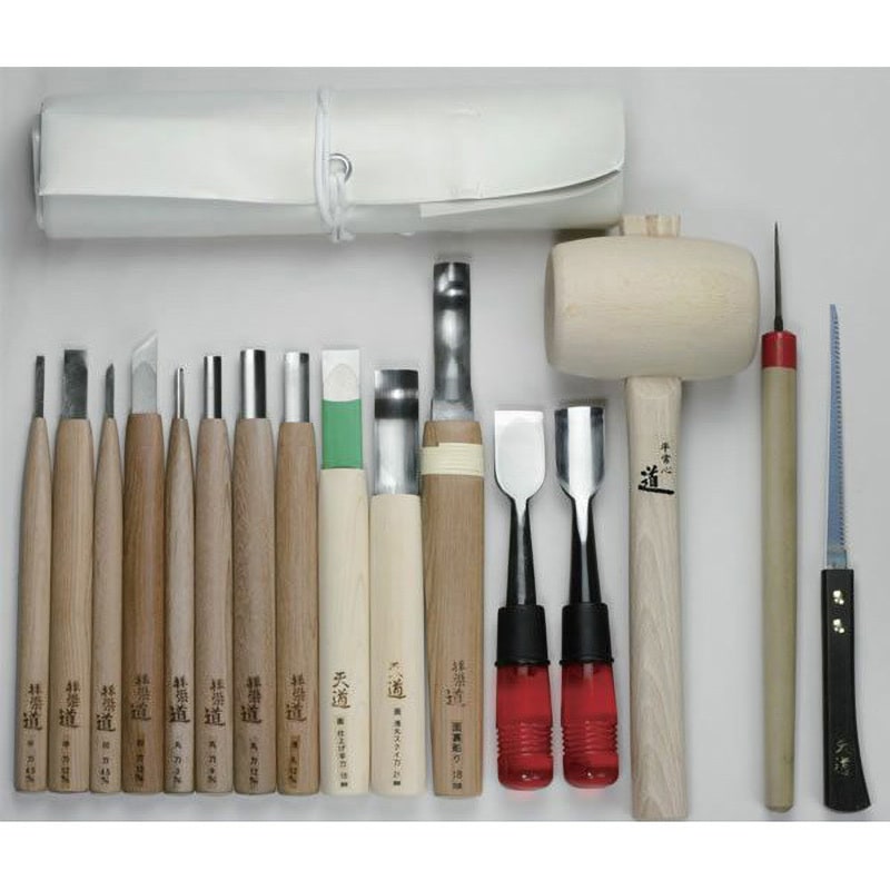 能面彫刻入門セット