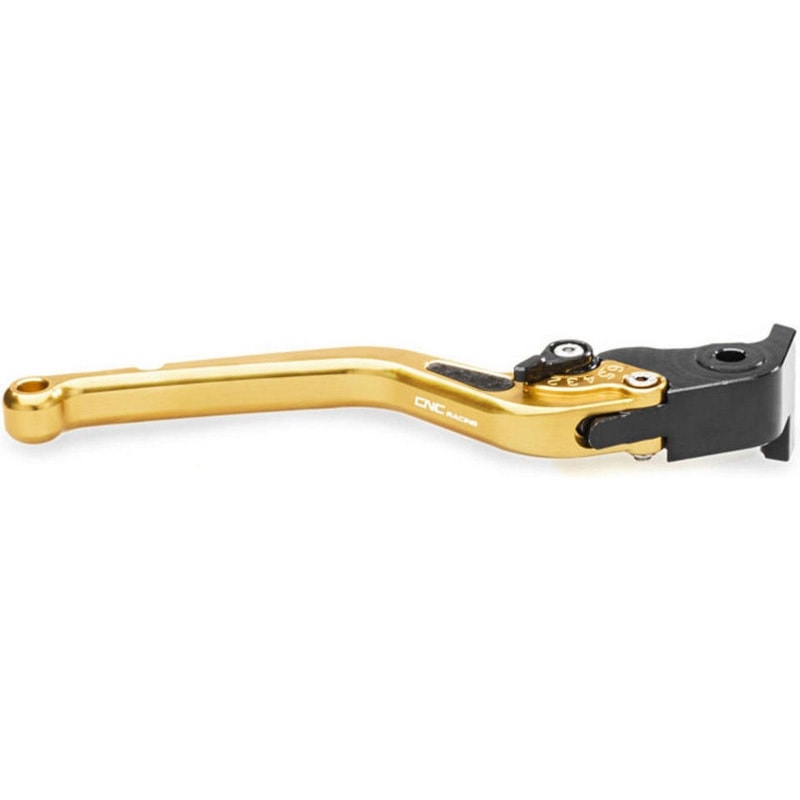 LBL29G ブレーキレバー - ロングモデル 180 mm CNC Racing (シーエヌシーレーシング) 適合車種YAMAHA YZF R1 (2015-2018) YZF R6 (2017-2018) ゴールド色   LBL29G