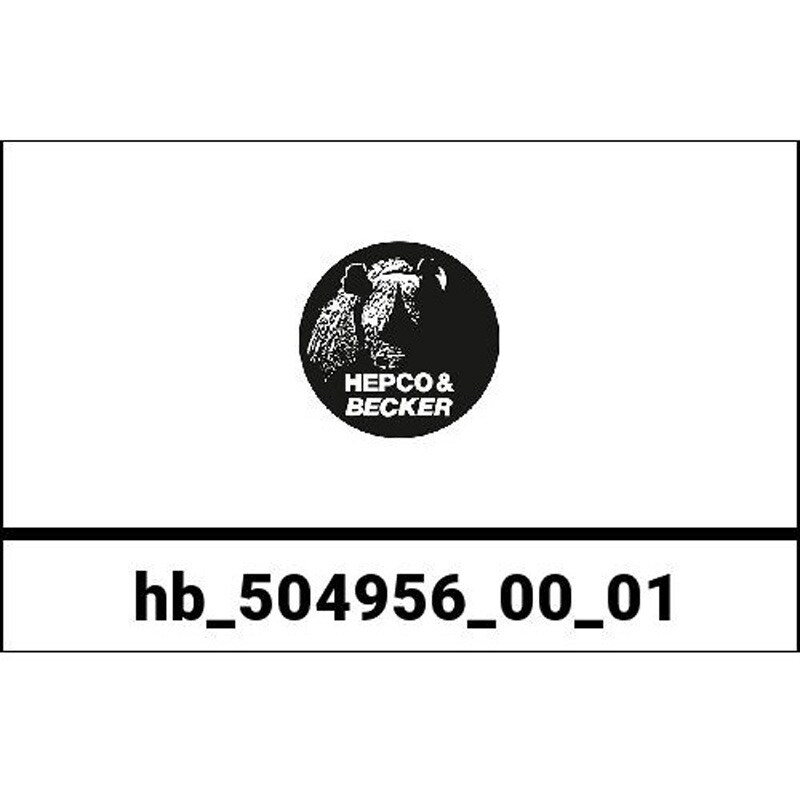 504956 00 01 プロテクションバー バック ブラック Honda CBF 125 - 2014まで 1個 HEPCO&BECKER (ヘプコ&ベッカー) 【通販モノタロウ】