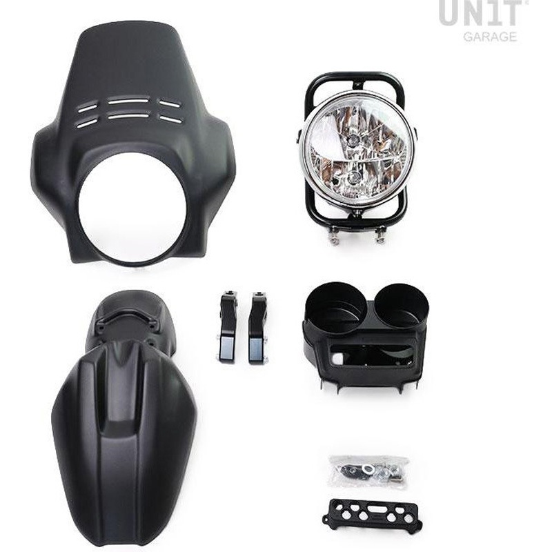 1566-Matt-Black フロントヘッドライトキット PRO FENOUIL R1150R | 1566 1個 UnitGarage (ユニットガレージ) 【通販モノタロウ】