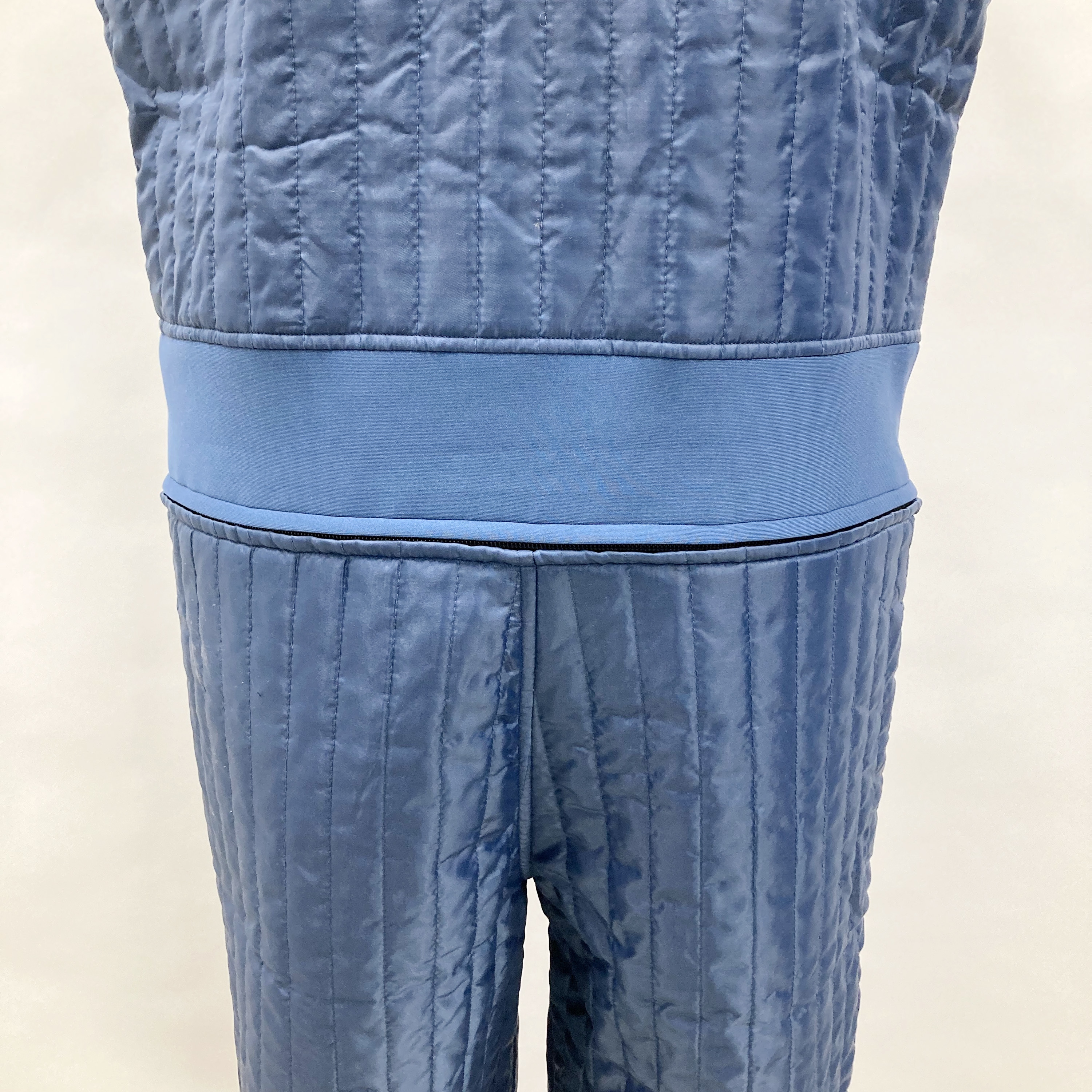 US製 ヴィンテージ つなぎ キルトインナー LARGEMEDIUM CAINZ-DASH】トーマセンイ 11070 中綿キルトインナーつなぎ