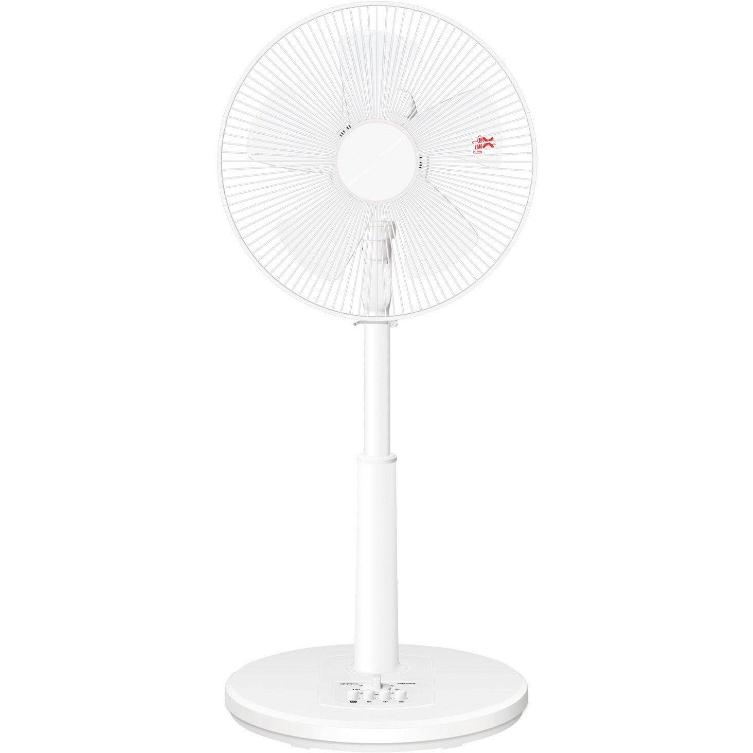 YLT-AG30E(W) 扇風機 左右首振り 風量3段階 押しボタン 切りタイマー