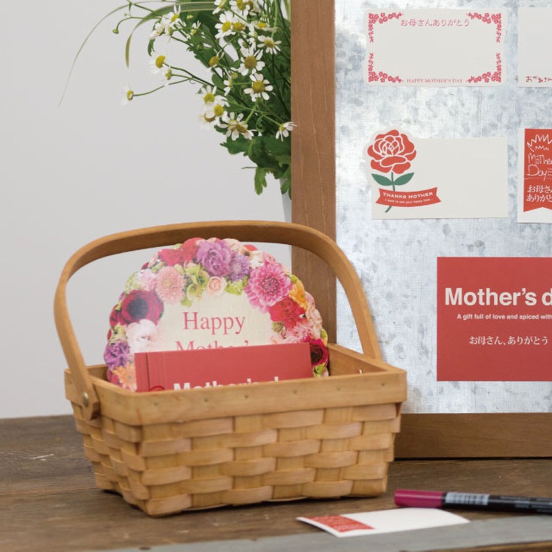 MA-C6 母の日メッセージカード HEADS(ヘッズ) 幅160mm高さ160mm