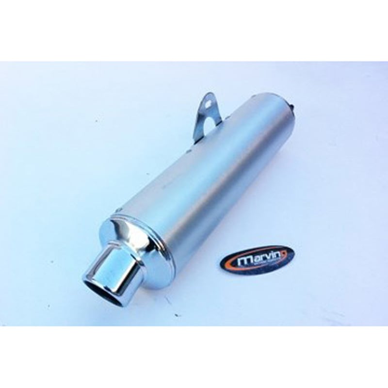 S/2138/BC マフラー Cylindrical &Oslash； 114 クロム + アルミニウム Suzuki RF 900 R (93-96) 1個 Marving Exhaust (マービングエキゾースト) 【通販モノタロウ】