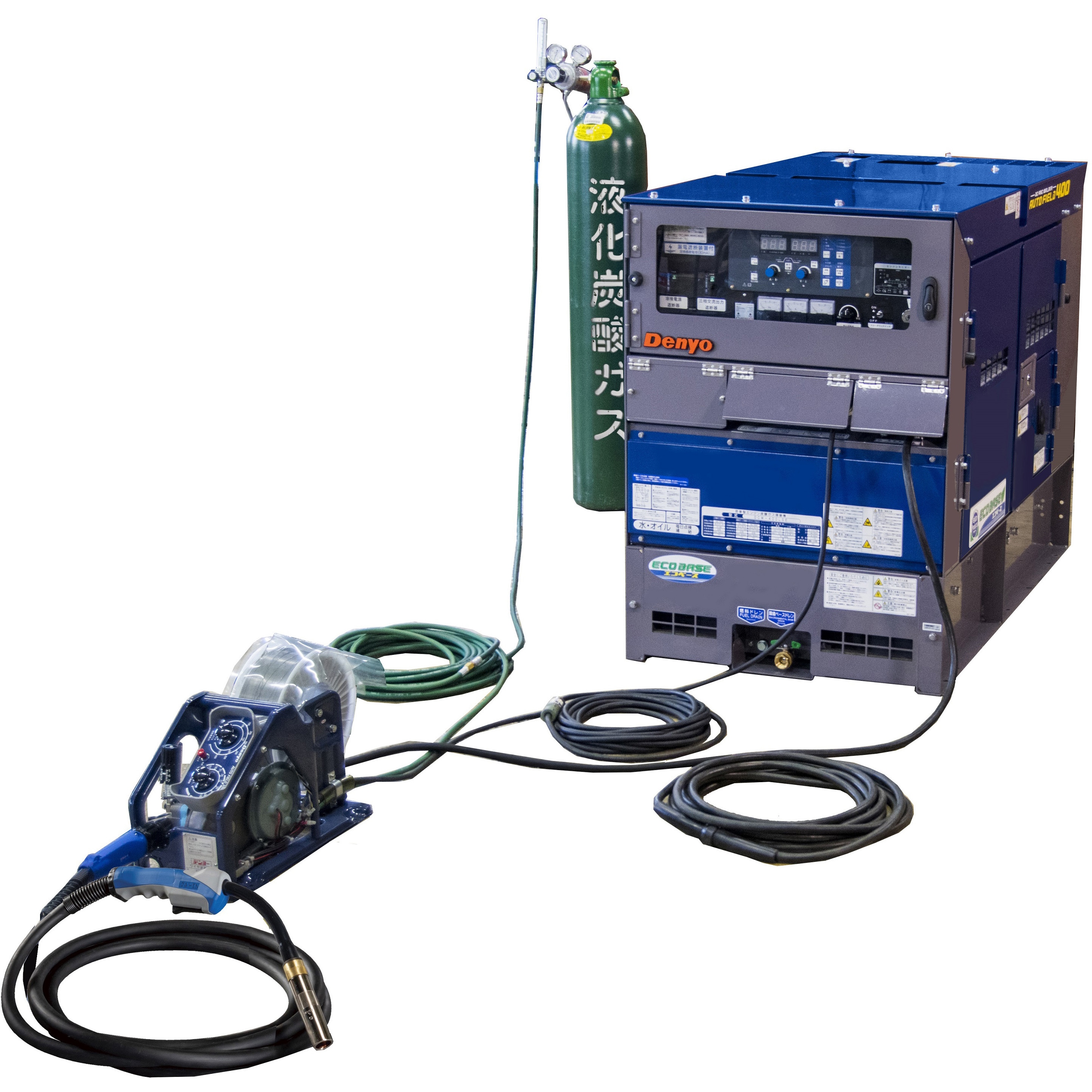 デンヨー 溶接機 Denyo/デンヨー ACX-140GSS エンジン溶接機 &発電機 50/60Hz 防音型