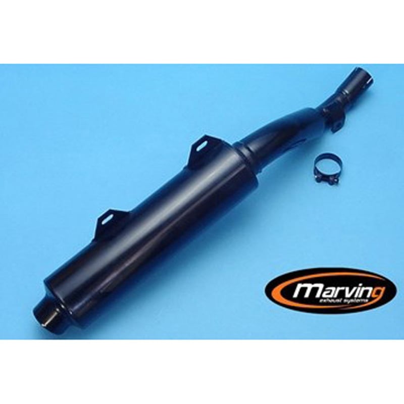 EDR/27/NC マフラー Edr ブラック Yamaha XT 600 E (91-96) 1個 Marving Exhaust (マービングエキゾースト) 【通販モノタロウ】