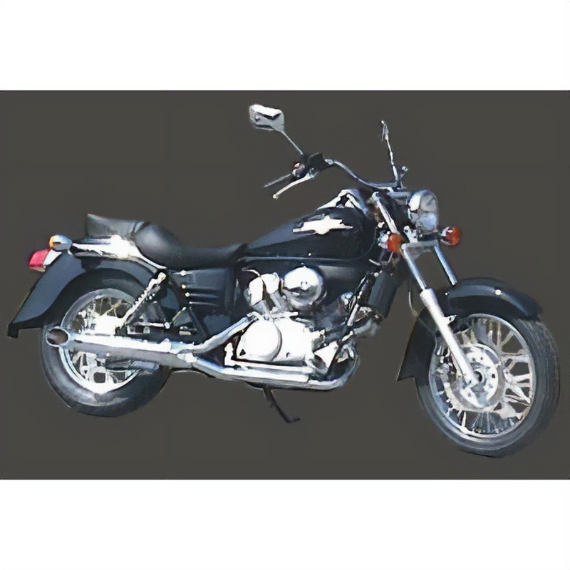H/CP34/BC マフラー Legend クロム Honda VT 125 SHADOW 1個 Marving Exhaust (マービングエキゾースト) 【通販モノタロウ】