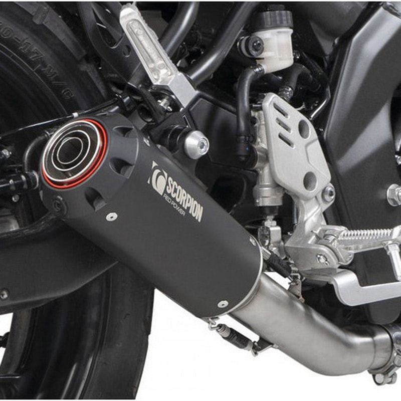 PYA117SYSBCER マフラー Red Power フルシステム Black Ceramic Coated