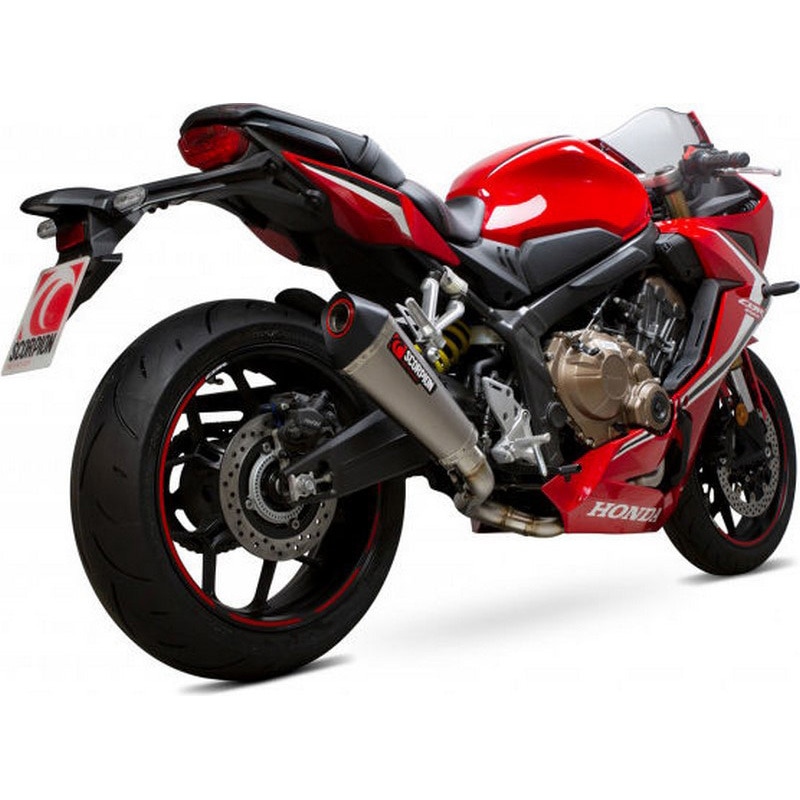 RHA197SYSTEO マフラー Serket Taper フルシステム チタンスリーブ Scorpion (スコーピオン) 適合車種Honda CBR650 R (2021-2022)   RHA197SYSTEO