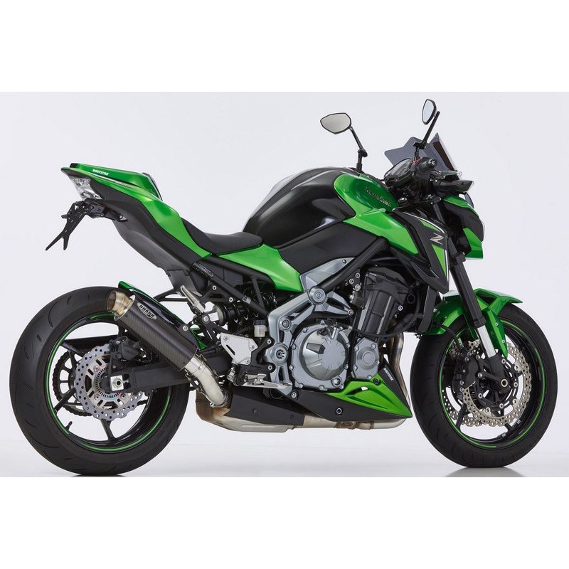 845024 マフラー SRC 4 スリップオンエキゾースト (4-1) super short ラウンド Shark (シャーク) 適合車種KAWASAKI Z900 (2020-2022)