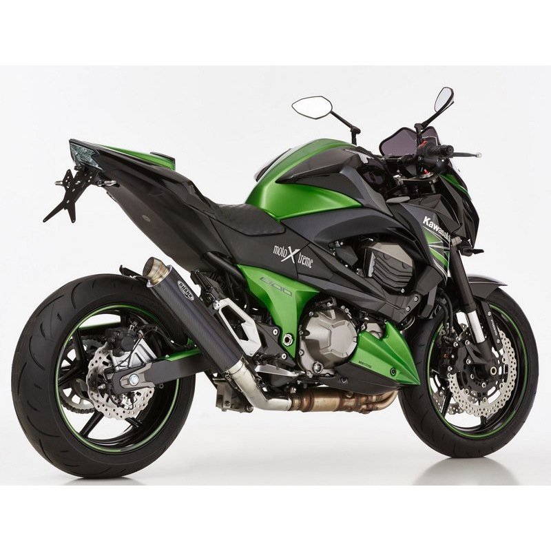 845215 マフラー SRC 4 スリップオンエキゾースト (4-1) ラウンド Shark (シャーク) 適合車種KAWASAKI Z800 (2013-2016)