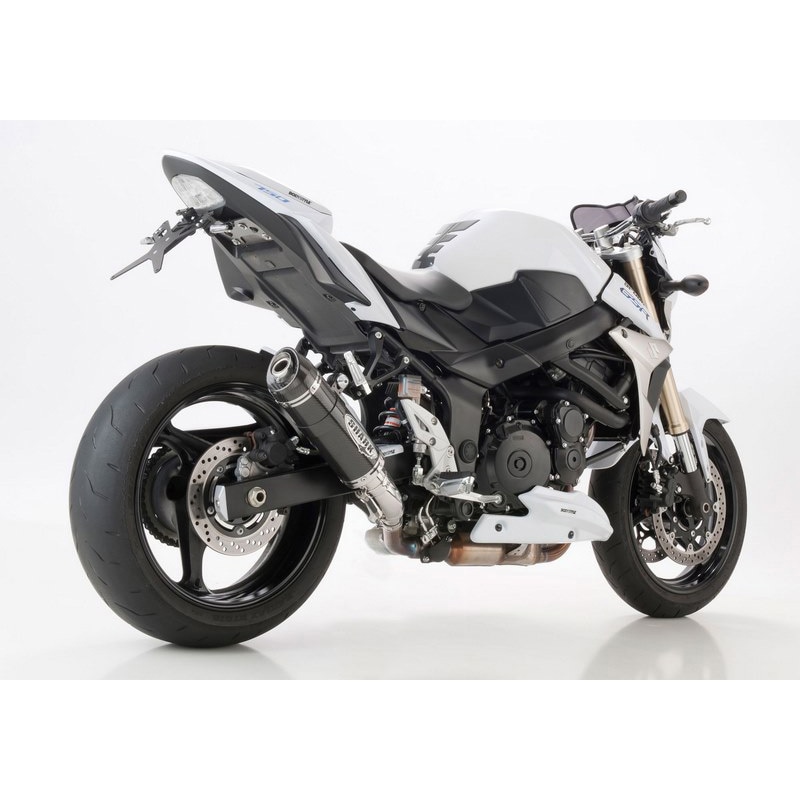 840760 マフラー Street GP スリップオンエキゾースト (4-1) スーパーショート SUZUKI GSR 750 (C5-2011) 1個 Shark (シャーク) 【通販モノタロウ】