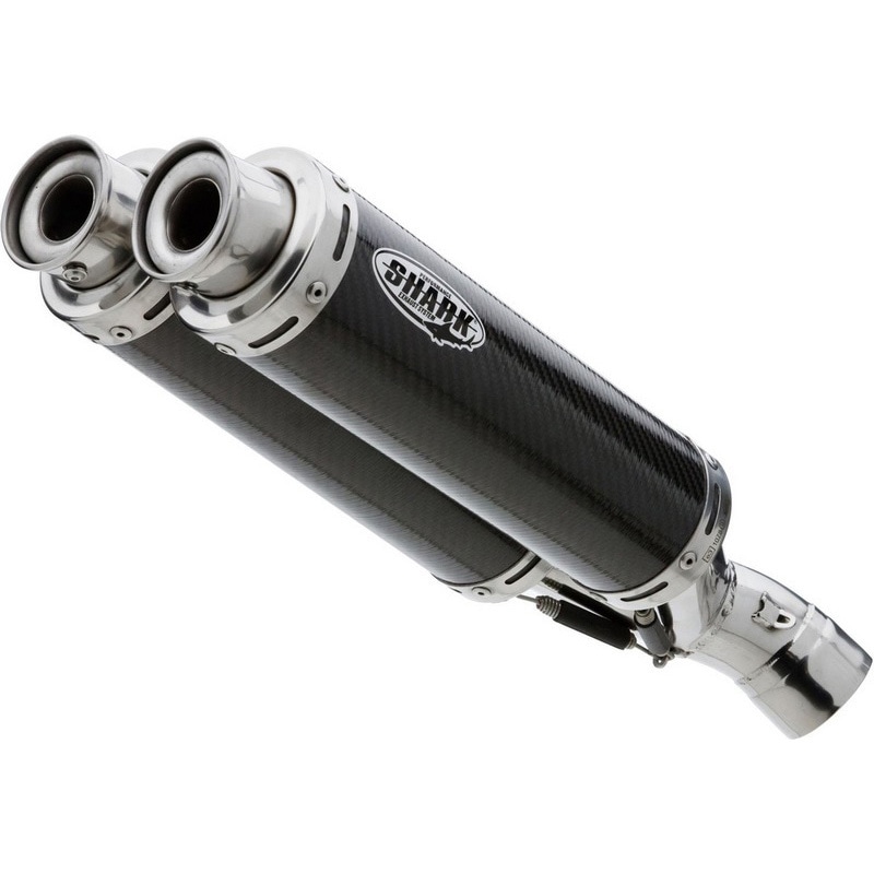 850210 マフラー Track 1000 スリップオンエキゾースト (4-2) HONDA