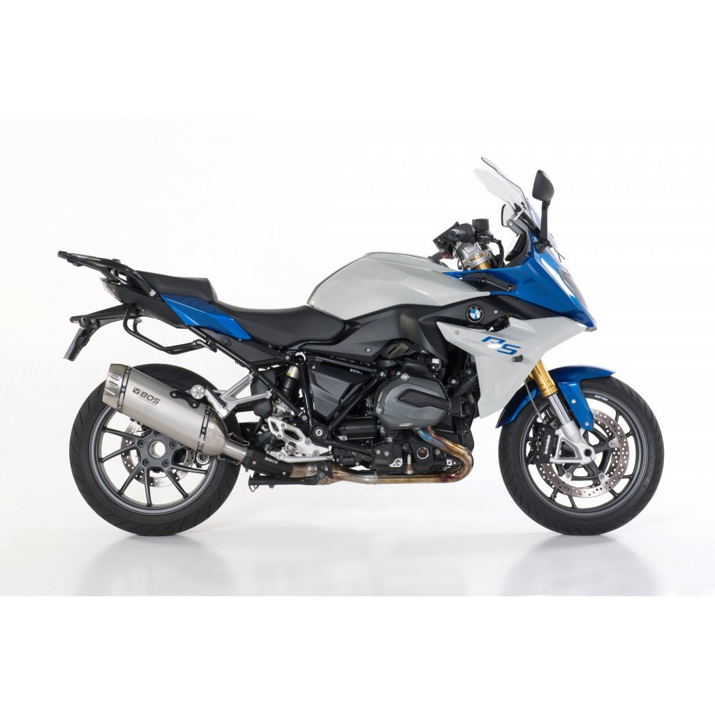1740022SM マフラー ステンレススチール マット Desert Fox スリップオン BMW R 1200 R/RS Euro 4 (2017 -) | 1740022SM 1個 BOS (ボス) 【通販モノタロウ】