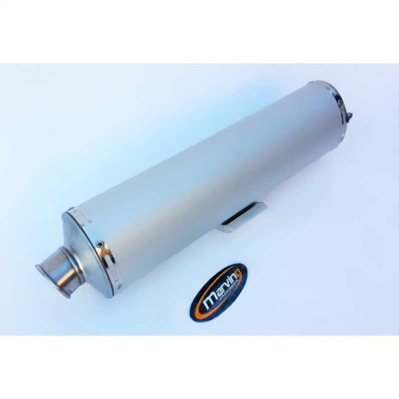 EU/AL/S4 マフラー ビッグオーバル = 102x130 Superline アルミニウム Suzuki GSX 600 R (97-00) 1個 Marving Exhaust (マービングエキゾースト) 【通販モノタロウ】