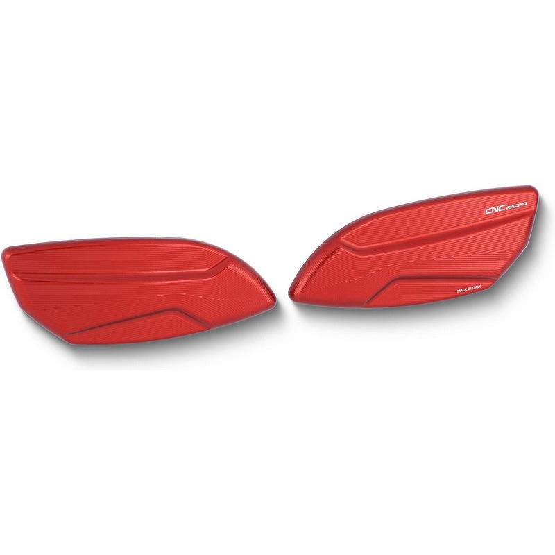 CS805R ミラーブランクカバー Aprilia RSV4 CNC Racing (シーエヌシーレーシング) レッド色   CS805R