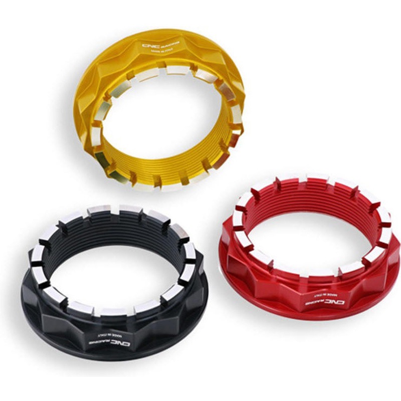 DA501G リアホイール ナット LH BICOLOR CNC Racing (シーエヌシーレーシング) ゴールド/シルバー色   DA501G