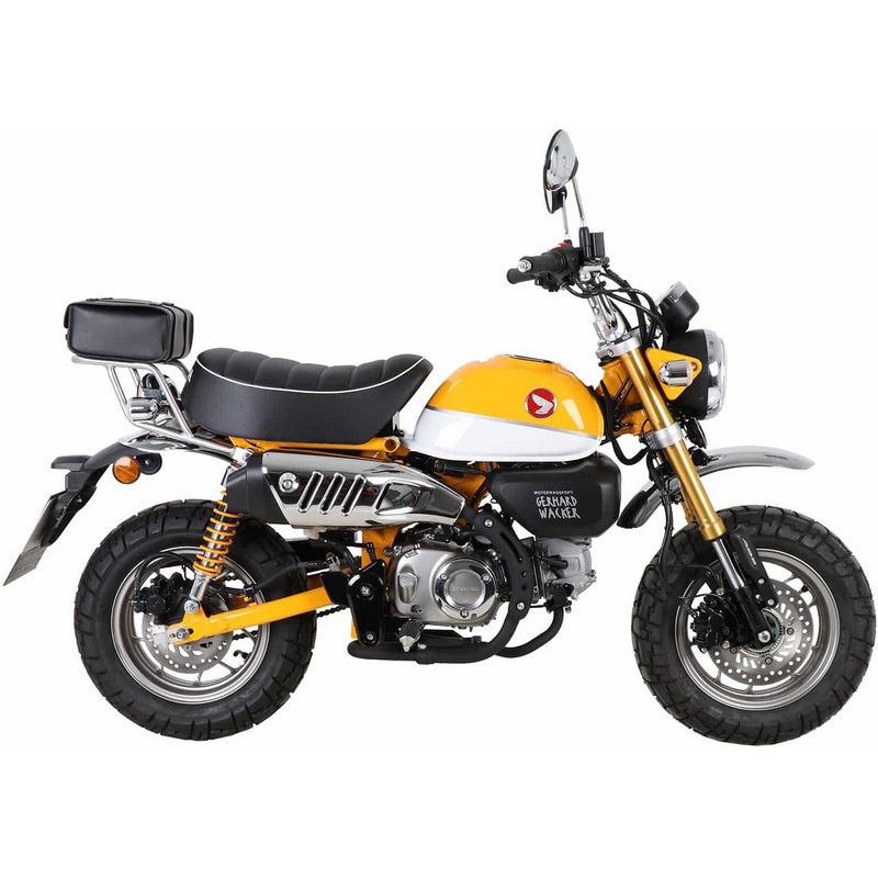 6549523 01 02 リアラック - クロム Honda Monkey 125 (2019-) 1個 HEPCO&BECKER (ヘプコ&ベッカー) 【通販モノタロウ】