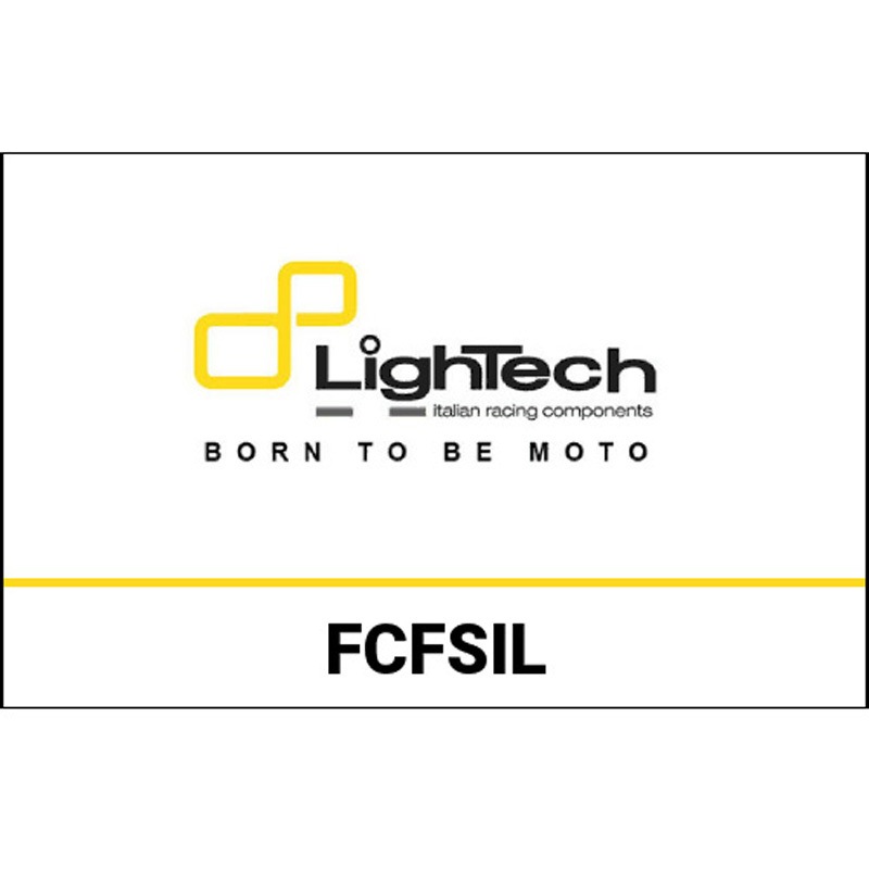 FCFSIL リプレイスメントフューエルキャップ (Spin Locking) LIGHTECH (ライテック) シルバー色   FCFSIL