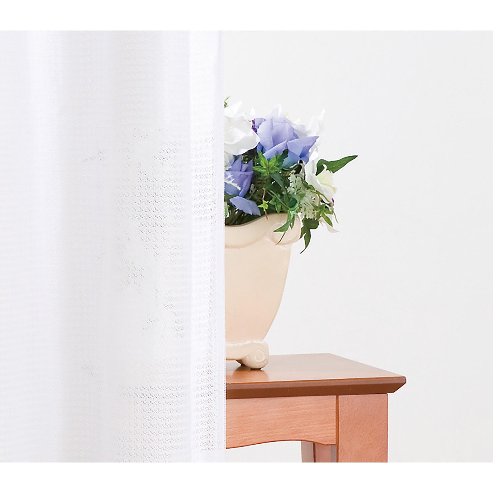 カーテン＆レースカーテン 68251 UVカットミラーレースカーテン 1セット(2枚) ファミリー・ライフ