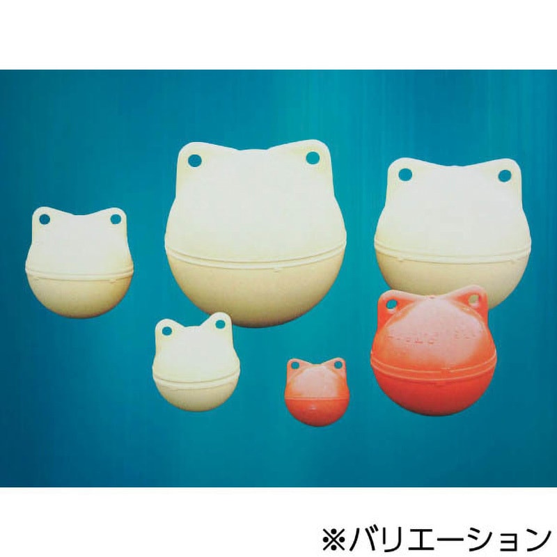 漁具 浮き玉 赤いプラスチックフロートまとめ売り300個 漁具 フロート