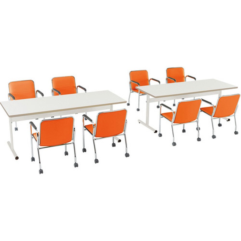 TT-TW1590-NG ミーティングテーブル TT-TW TOKIO(藤沢工業) ニューグレー 高さ700mm間口1500mm奥行900mm