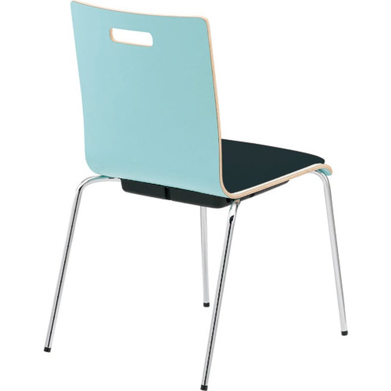 PM-50MP-MG-BK リフレッシュチェア 4本脚パッド付 TOKIO(藤沢工業) パット付きタイプ 張地:布 グリーン+ブラック色   PM-50MP-MG-BK 23,416円