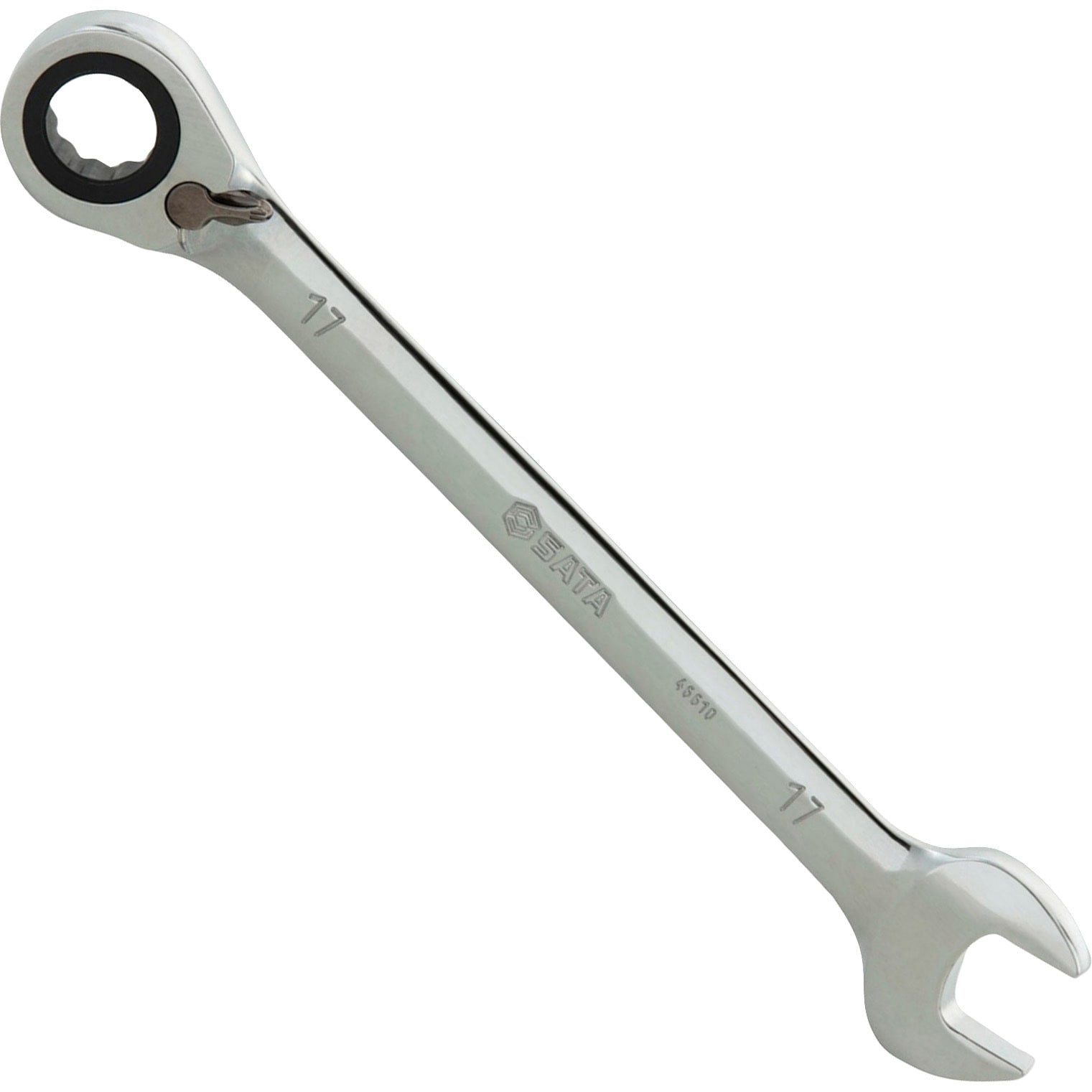 46612 切替式コンビネーションラチェットレンチ SATA 全長244mm