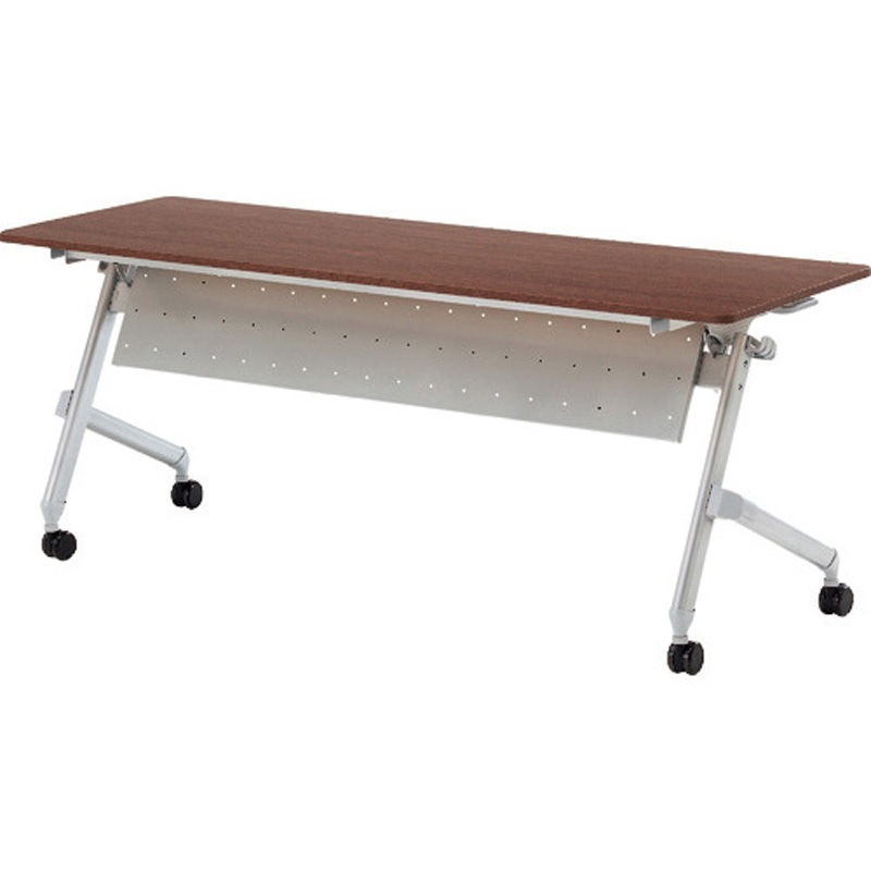 ATN-P1860-DK 天板跳ね上げ式テーブル TOKIO(藤沢工業) ダークウッド 高さ720mm間口1800mm奥行600mm  ATN-P1860-DK