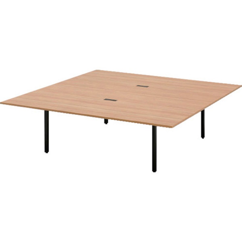 NTS-1818TFB スクエアテーブル トヨスチール(トヨセット) 高さ720mm間口1800mm奥行1800mm  NTS-1818TFB