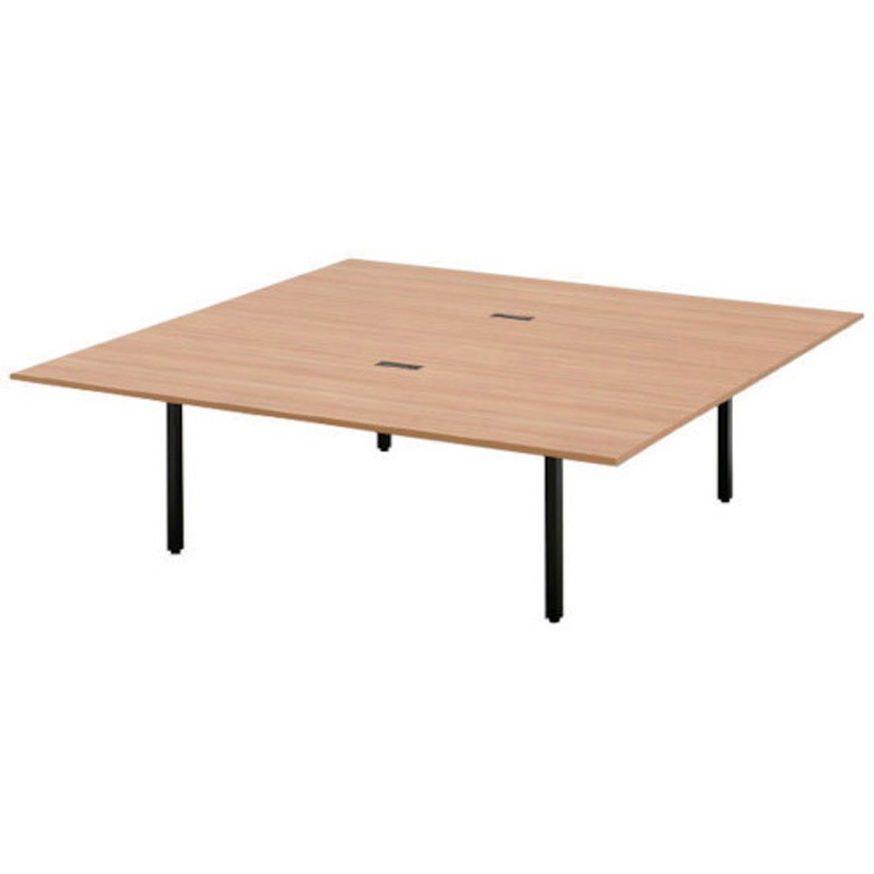 NTS-1818TNB スクエアテーブル トヨスチール(トヨセット) 高さ720mm間口1800mm奥行1800mm  NTS-1818TNB